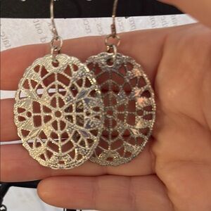 Silver Filigree Earrings
